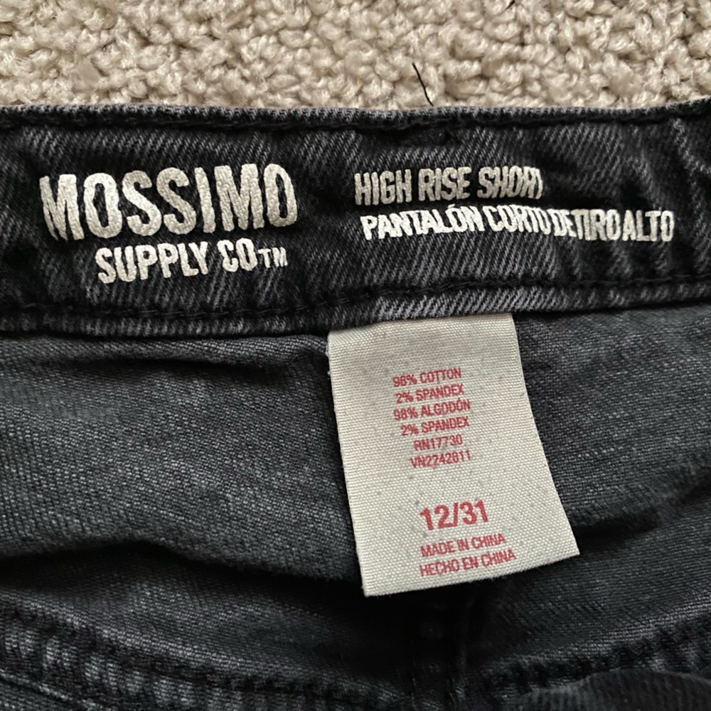 Mossimo supply high-rise short size 12 - Picture 4 of 4